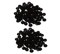 ISTOVO 200 Pcs Black Sponge Earbud Headphone Cap Ear Pads Cover Replacement