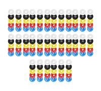 ISTOVO 2000Pcs Disposable Microphone Cover,Handheld Microphone Windscreen for KTV Recording Studio Karaoke(Mixed Colors)