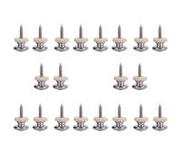 ISTOVO 20PCS Wool Copper Guitar Strap Lock Locking Pegs Pins Mushroom Shape End Button for Acoustic Classical Electric Bass