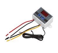 ISTOVO 220V Digital LED Temperature Controller 10A Thermostat Control with Switch Digital Display Incubation Controller