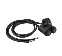 ISTOVO 22mm Universal Motorcycle Handlebar Headlight Brake Fog Lights Horn Dual Control Button Switch C