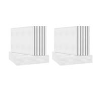 ISTOVO 24 Pack Acoustic Panels,Sound Proof Padding, Beveled Edge Sound Absorbing Panels,Acoustic Panel for Acoustic Treatment