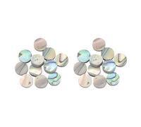 ISTOVO 24 Pcs New Zealand Abalone Luthier Dots Inlay 6mm Fret Side Marker for Guitar Ukulele Bass