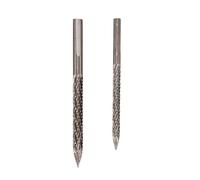 ISTOVO 2pcs Tire Bit 4.5/6mm Tire Repair Carbide Burr Drill Bit Tire Patches Plug Cutters Wire Cutter Reamer Drill
