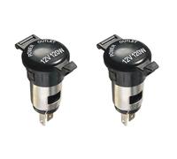 ISTOVO 2X 12V 120W Lighter Power Socket Plug Outlet for Car Motorcycle Boat