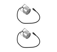 ISTOVO 2X 48 LED IR Infrared Night Vision Security Camera CCTV Camera DC12V Silver