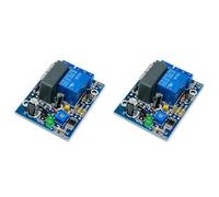 ISTOVO 2X AC 220V Adjustable Timer Delay Switch Turn On/Off Time Relay Module New(0-10 Minutes)