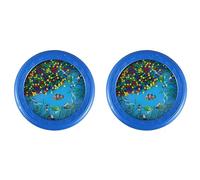 ISTOVO 2X Bead Drum Gentle Sea Sound Musical Educational Toy Tool for Baby Kid Child