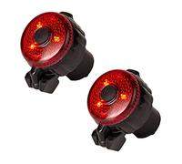 ISTOVO 2X Bicycle Rearview Mirrors 360Degree Adjustable Bike Handlebar Mirror Blast- Glass Lens Safe Bike Mirror