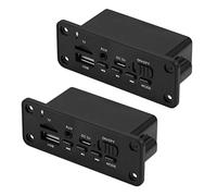 ISTOVO 2X Bluetooth 5.0 MP3 Decoder Board Module 2x 3W Speaker Car FM Radio Module 5V Support Recording Call Handsfree Function