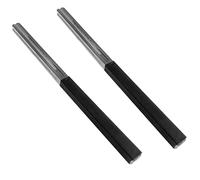 ISTOVO 2X Guitar Fret Crowning File,Fret Repairing Tool Luthier Tools 3 Sizes Design for Guitars, Ukuleles,Mandolin