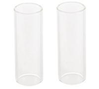 ISTOVO 2X Guitar Glass Slippery Stick Glass Slide Transparent