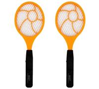 ISTOVO 2X LED Electric Mosquito Swatter Flyswatter Electric Tennis Racket 44 X15.5 Wasp Mosquito