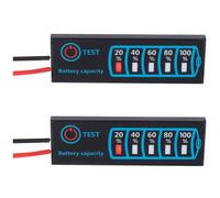 ISTOVO 2X LED Power Display Board Dc5-30V 12V 24V Power Indicator Lithium Lead Acid Battery General Power Display