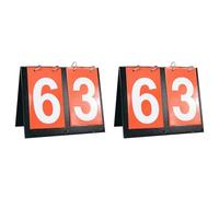 ISTOVO 2X Score Keeper 0-9 Pro Set - over the Net and Portable Tennis Basketball Volleyball Football Table Tennis