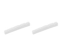 ISTOVO 2X Slotted Curved Bone Bass Nut for 4 Strings PB Precision, 4.2X3.2X4.6/4.6mm
