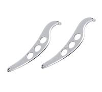 ISTOVO 2X Stainless Steel Gua Sha Guasha Plate Massager Tool Scraper