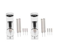 ISTOVO 2X Watch Band Strap Link Pin Remover Repair Tool Kit for Watchmakers with Pack of 6 Extra Pins