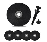 ISTOVO 3 inch Cut Off Wheels with 1/4 inch Mandrel Kit,Cutting Wheels Cutter Discs with 3/8 inch Arbor Hole 5pcs+1pack Mandrel
