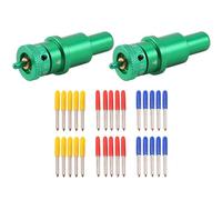 ISTOVO 30 45 60 Degree 30Pcs Plotter Blade Vinyl Cutter for Graphtec Silhouette Cameo 4 Plus Pro Portrait 3 with Blade Holder