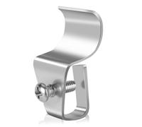 ISTOVO 30 Pack Vinyl Side Hangers, Vinyl Side Clip Hooks, for Flashing, Loop, No Damage, Weatherproof - Home Side Hooks