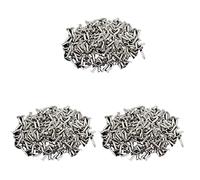 ISTOVO 300Pcs Guitar Pickguard Screws for Strat/Tele Electric Guitar Bass Silver
