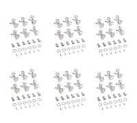 ISTOVO 36pcs 6R Guitar Tuning Pegs Tuners Machine Heads for Replacement