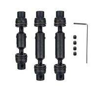 ISTOVO 3Pcs Metal Drive Shaft CVD for B16 B36 Q60 Q63 Q64 MN77 FY004 6WD 1/16 RC Car Upgrade Parts,2