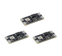 ISTOVO 3Pcs Single Bond Button Bistable Switch Module 4.5-26V 1.3UA Load 10A Low Power Wide Voltage Mini One Key Switch Module