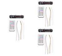 ISTOVO 3X Bluetooth 5.0 MP3 Decoder Board DC 5V 12V Car FM Radio Module Support TF USB AUX for Car Phone