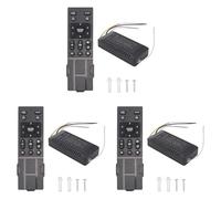 ISTOVO 3X Ceiling Fan Remote Control Kit with 6 Speed Settings, Replacement Ceiling Fan Remote, Dimming Controls, 110-265V