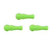ISTOVO 3X Dog Toy Gnawing Simulation Crocodile Molar Stick Dog Toothbrush Vocal Teeth Cleaning Green
