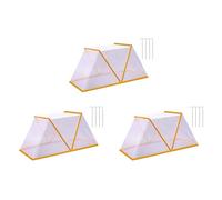 ISTOVO 3X Garden Row Accelerator Plants Cover,49x38x22cm Foldable Raised Garden Beds Vegetable Rows Plant Protector Cover