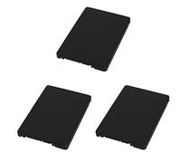 ISTOVO 3X Mini Pcie MSATA SSD to 2.5 Inch SATA3 Adapter Card with Case 7 mm Thickness Black