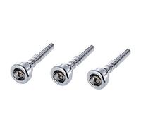 ISTOVO 3X Spare Part Light Silver Plating Trumpet 7C Mouthpiece