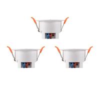 ISTOVO 3X Tuya ZigBee MmWave Human Presence Sensor with Luminance Microwave Radar Detection PIR Motion Sensor Celling Mount