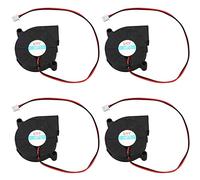 ISTOVO 4 Pcs 50mmx15mm 3500RPM Brushless DC Cooling Blower Fan 12V 0.16A