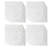 ISTOVO 48PCS Acoustic Absorption Panel 12 Inch x 12 Inch x 0.4 Inch Sound Proof Padding for Wall Decoration Acoustic Treatment