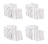 ISTOVO 48Pcs Acoustic Foam Board,Studio Wedge Tile,Acoustic Foam Soundproof Pyramid Studio Treatment Wall Panel,Etc,2.5X30X30cm