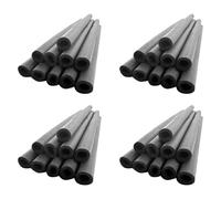 ISTOVO 48Pcs Trampoline Pole Foam Sleeves,Trampoline Padding Replacement,Trampoline Protective Sleeves Foam Tubing Black