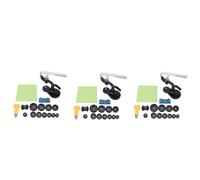 ISTOVO 48Pcs Watch Tool with Watch Battery Replacement Tool Kit and Fitting Dies for Watch Back Remover Closer Repair