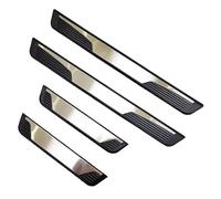 ISTOVO 4Pcs Car Door Sill Protector for Ford B-MAX 2012-2018, Scuff Guard Plate Kick Plates Stainless Steel Welcome Pedal Guard Threshold Cover Accessories,B/silver