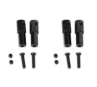 ISTOVO 4Pcs Metal Rear Axle Shaft Adapter Accessories for D12 C14 C24 C34 B24 B36 MN D90 D91 MN99S RC Car Parts