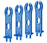 ISTOVO 4PCS Solar Connector Tool Wrenches, Solar Panel Connector Assembly Tool for Connectors, Plastic Solar Wrench Spanner