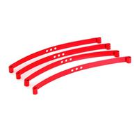 ISTOVO 4pcs Super Soft Steel Front and Rear Axle Shock-Absorber Leaf Spring for RC4WD· TF2· 1/10RC Car Upgrade Parts Accessorie