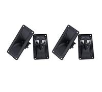 ISTOVO 4Pcs Tweeters Speaker Piezoelectric Tweeter Loudspeaker 150W Ceramic Buzzer Treble Square DIY Audio Speakers
