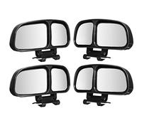 ISTOVO 4Pcs Universal Car Adjustable Expand Wide Angle Blind Spot Rear View Mirrors