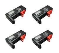ISTOVO 4X BT-168D Battery Tester Digital Battery Tester Battery Capacity Tester BT168D Tester for AA/AAA/C/D/9V/1.5V Battery