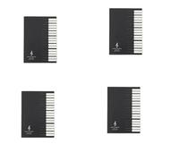 ISTOVO 4X Five Lines Music Notes Notebook Music Tab Staff Stave Notebook