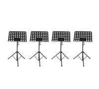 ISTOVO 4X Metal Music Stand Detachable Musical Instruments for Piano Violin Guitar Sheet Music Guitar Parts Accessories